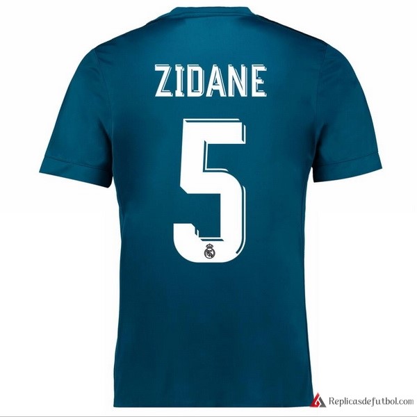 Camiseta Real Madrid Tercera equipación Zidane 2017-2018